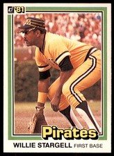 1981 Donruss - HOF NrMt/Mt Willie Stargell #12 Base picture