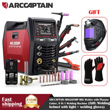 ARCCAPTAIN MIG205MP MIG Welder 9 IN 1 iControl APP Control 120/240V Dual Voltage picture