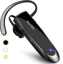 New bee Bluetooth Wireless Handsfree Headset For iPhone Android - Black (LCB41) picture