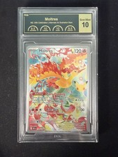 Moltres 130/128 ME: 30th Celebration Alt Art Illus Rare PCG 10 English 2026 picture