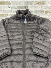 IZOD Men's Puffer Jacket Size Medium Color Black picture