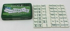 Golf Dominoes Standard Size Double Six Set NEW picture