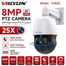 Vikylin 4K 8MP 25X PTZ Camera PoE Camera Auto Tracking Human Vehicle Detection picture
