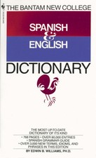 Bantam New College Spanish and Engl..., Edwin B William picture
