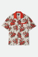 Brixton Men's Lafayette Rose Bud Short Sleeve Button Up picture