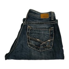 BKE Seth Jeans Mens 33x32 Blue Light Wash Relaxed Bootcut Denim Fire 🔥🔥 picture