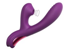 Tracy's Dog Come-Hither Rabbit Sucking Vibrator for Clitoral G Spot Stimulation picture