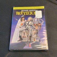 Beetlejuice 20th Anniversary Deluxe Edition DVD Factory Sealed Brand New picture