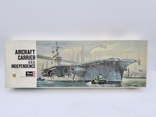 VTG 70’s Revell USS INDEPENDENCE Aircraft Carrier CV-62 Model Kit 1/542 READ picture