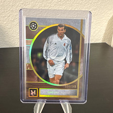  2025-26 Topps Museum Collection UEFA Zinedine Zidane #/150 #5 picture