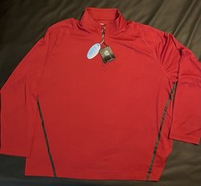 NWT Ahead Extreme Quarter Zip Pullover Mens XXL Activewear Style CM 05 Red picture