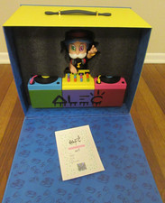Alec Monopoly DJ Monopz Cast Vinyl Figure Edition of 200 Packaged In Boombox Box picture