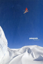 Patagonia Mountains Ski Adventure Travel Poster Snow Minimalist Wall Art picture