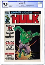 Rampage Monthly Magazine #16 Rampaging Hulk - 1979 - CGC 9.0 - Bob McLeod picture