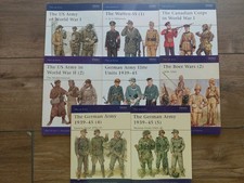 Osprey Men At Arms War United States Germany Canada Boer LOT 8 BUN2 picture