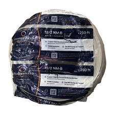 Copperweld 12/2 NM-B 250ft CCA Building Wire 600V THHN Romex Style Cable picture