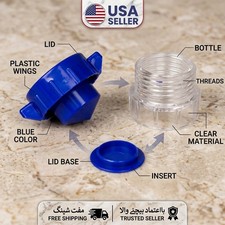 Pill Pulverizer/Crusher with Storage - Crushes Pills, Blue by easycare picture