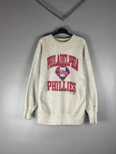 Vintage 90s Champion Reverse Weave Sweatshirt Philadelphia Phillies Mlb Size Xxl picture