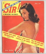 Sir 1951 June McCall 84pgs GGA Pulp Volitant Publishing Pinup Magazine M33736 picture