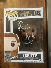 Rose Leslie Signed Funko Pop W: Character Name + Quote Ygritte SWAU Auth picture