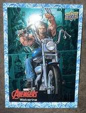 Marvel Avengers Wolverine 2023 Upper Deck No. 31 Green Foil 31/99  picture