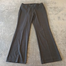 Worthington Dress Pants Womens Size 12 Gray Curvy Fit Pockets 34x32.5 Mid Rise picture