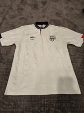 Vintage 1988 England National Team Umbro Soccer Jersey picture