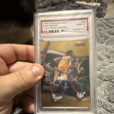 Bowman 1999 Bowman's Best Gold Metalization Kobe Bryant Lakers #88 Graded picture
