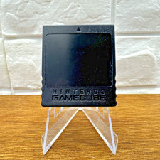 OEM Nintendo GameCube Black Memory Card 251 Blocks (DOL-014) Refurbished Tested picture