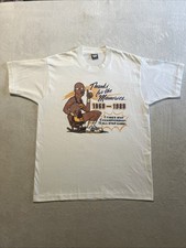 Vintage 1989 Los Angeles Lakers Shirt Kareem Abdul Jabbar XL New Dead Stock USA picture