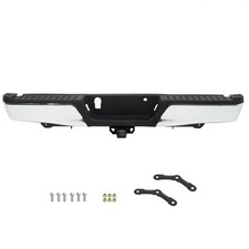 LABLT Rear Step Bumper Assembly For 2015-2020 Ford F-150 Steel Chrome FO1103187 picture