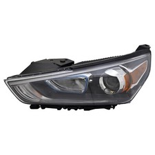 Headlight Fits 17-19 Hyundai Ioniq Hybrid Halogen Left Driver Side picture
