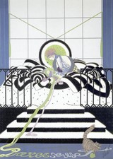 Paresseuse 22x30 Art Deco Print by Erte picture