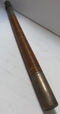 Vintage H.L. Leonard Rod Co Freshwater Casting Rod Handle Rattan Wrapped Butt picture