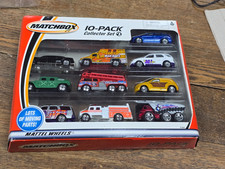 ⚡ 2001 Matchbox 10-Pack Collector's Set #2 - Rescue Cars, Limo, Dump Truck picture