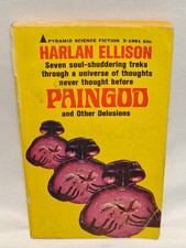 SIGNED Harlan Ellison - Paingod and Other Delusions, Vintage PB *1969 Pyramid picture