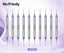Hu-Friedy S204S9E2 EverEdge 2.0 #204S Double End Sickle Scaler #9 Handle picture