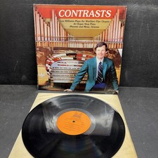 Lew Williams Contrasts Vinyl LP Organ Stop Pizza Wurlitzer Pipe Organ EX/EX 1981 picture
