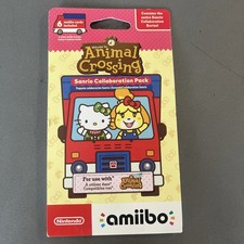 Nintendo amiibo Animal Crossing Sanrio Hello Kitty Collaboration Pack - 6 Cards  picture