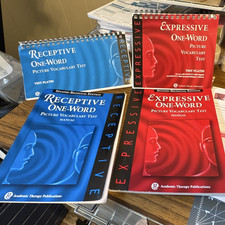 Receptive & Expressive One-Word Picture Vocabulary Test Manual Spiral 2000 picture
