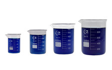 HDA Beaker 100ml-2000ml Borosilicate glass 3.3 low shape with spout, Graduated picture