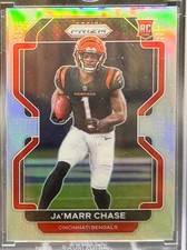 2021 Panini Prizm Rookie Variation - Ja'Marr Chase #V-337 Silver Prizm (RC) CIN picture