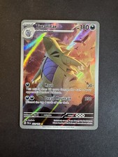 Pokemon TCG Tyranitar 222/193 Paldea Evolved Full Art Holo IR EN 2023 NM picture