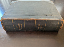 Antique The Nebraska Farmer 1923 Bound Volume 65 Vintage Agriculture Ads RARE picture