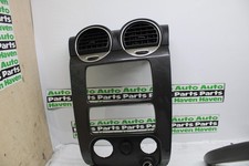 02-07 GMC Envoy - Radio Climate Dash Trim Bezel Black Carbon Fiber OEM picture
