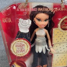 Vintage Bratz Forever Diamondz Katia 10in Fashion Doll Design Set New In Box picture