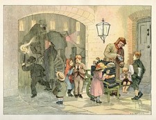 Francis D. Bedford, Victorian Street Vendor, Hot Potatoes, Children Street Scene picture