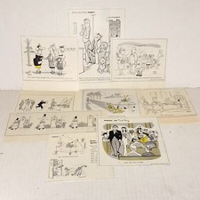 Vintage Cartoon Clippings from 1961 The Saturday Evening Post Magazine  picture
