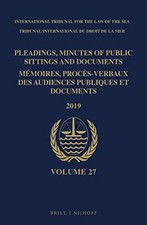 Pleadings, Minutes of Public Sittings and Documents  Mémoires picture
