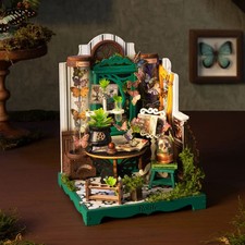 Rolife Potions Workshop DIY Miniature House 3D DIY Dollhouse Toy Halloween Gift picture